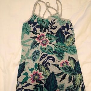 Girls floral maxi dress